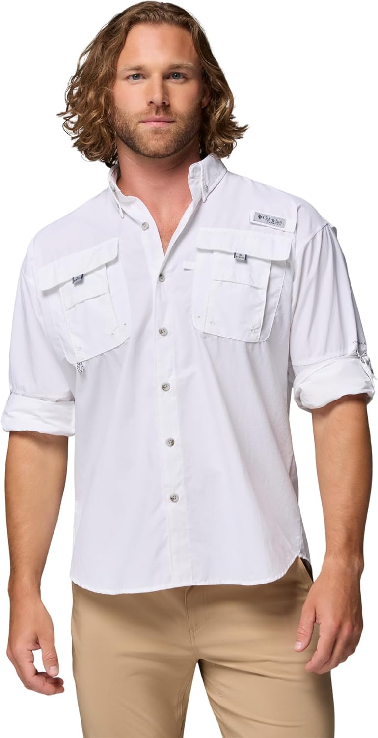 Men'S PFG Bahama II Long Sleeve Fishing Shirt