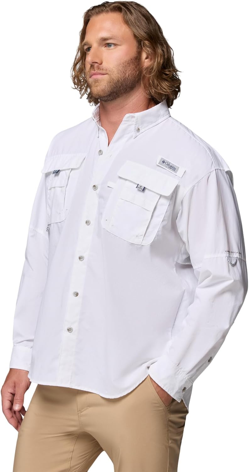 Men'S PFG Bahama II Long Sleeve Fishing Shirt