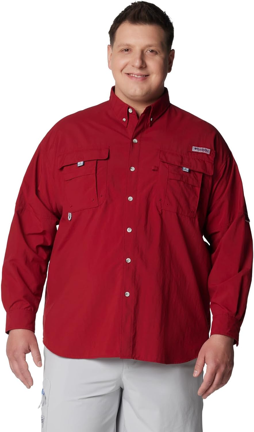 Men'S PFG Bahama II Long Sleeve Fishing Shirt