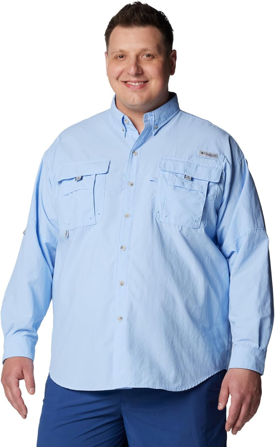 Men'S PFG Bahama II Long Sleeve Fishing Shirt