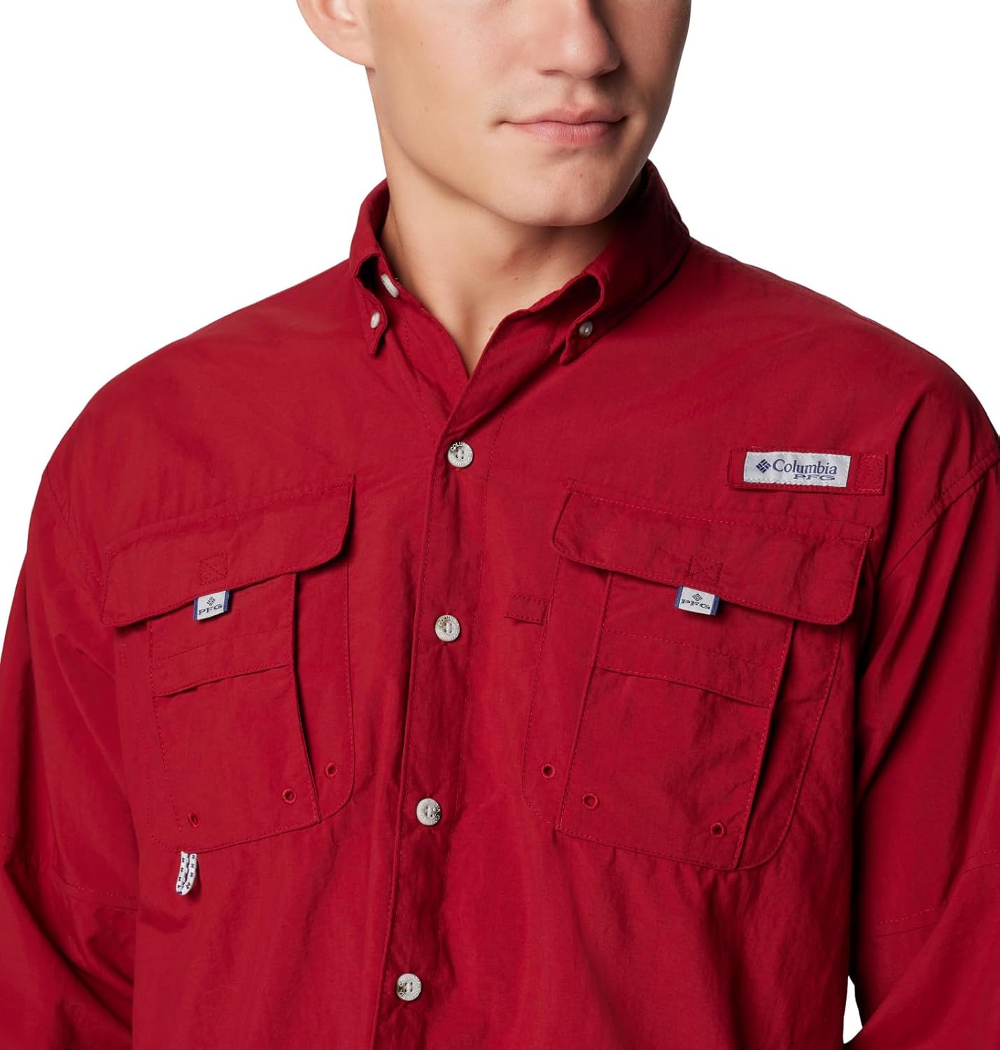 Men'S PFG Bahama II Long Sleeve Fishing Shirt