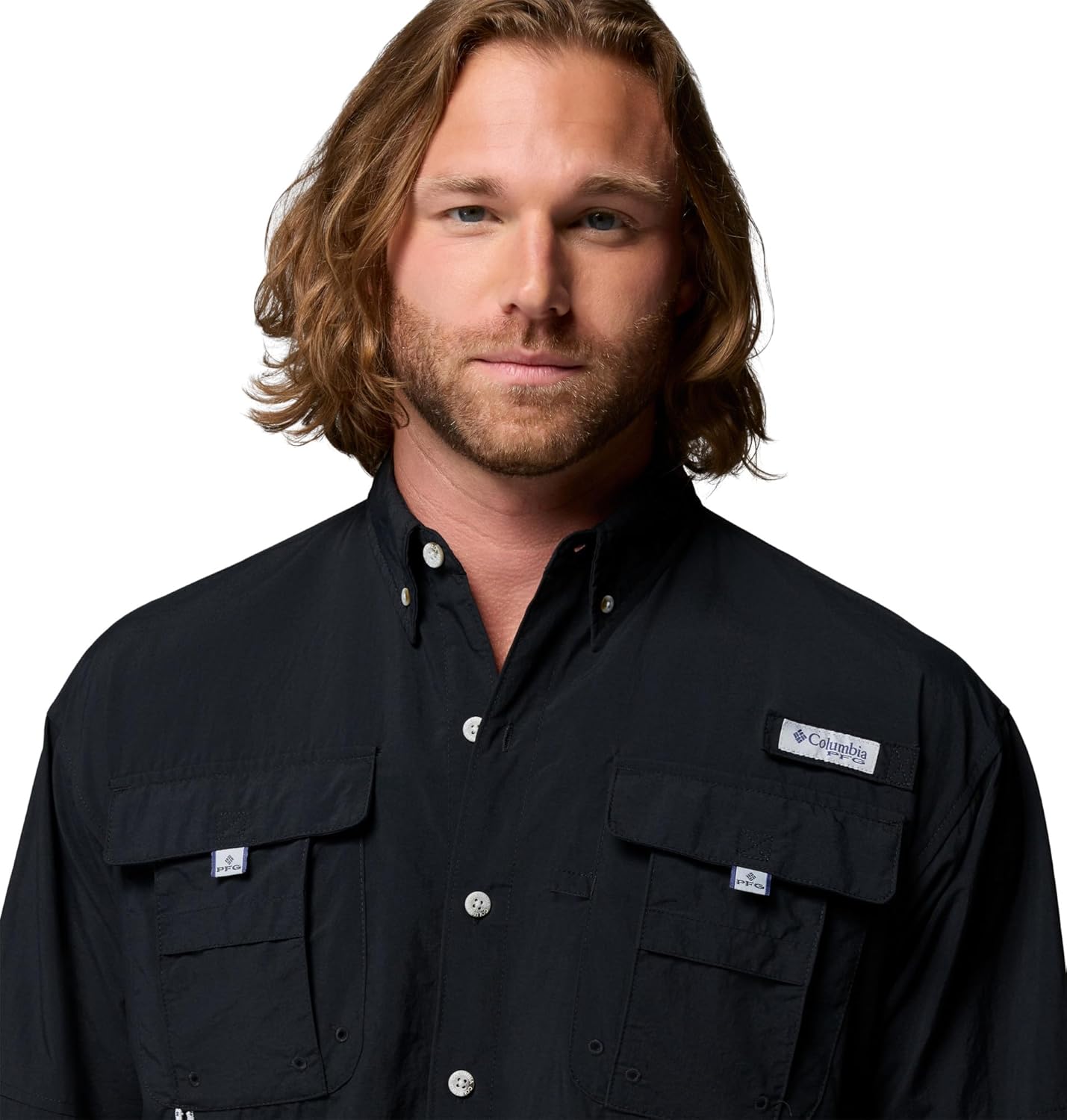 Men'S PFG Bahama II Long Sleeve Fishing Shirt