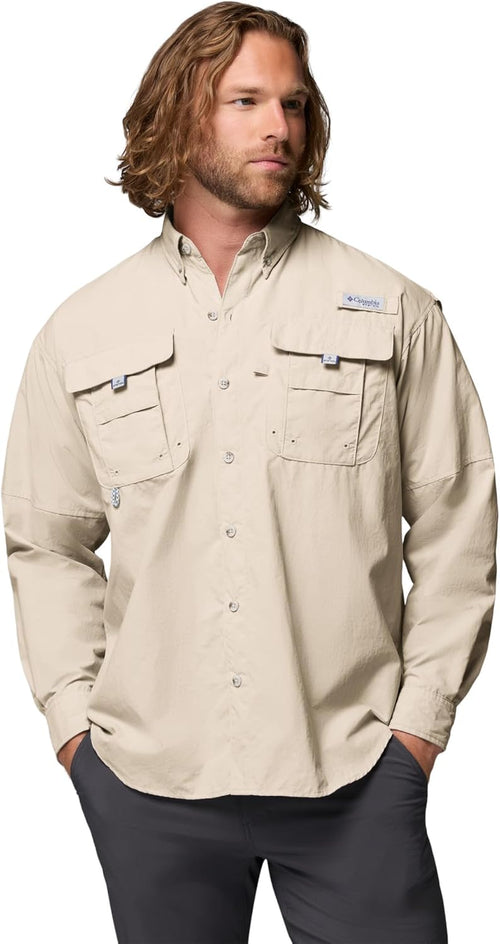 Men'S PFG Bahama II Long Sleeve Fishing Shirt