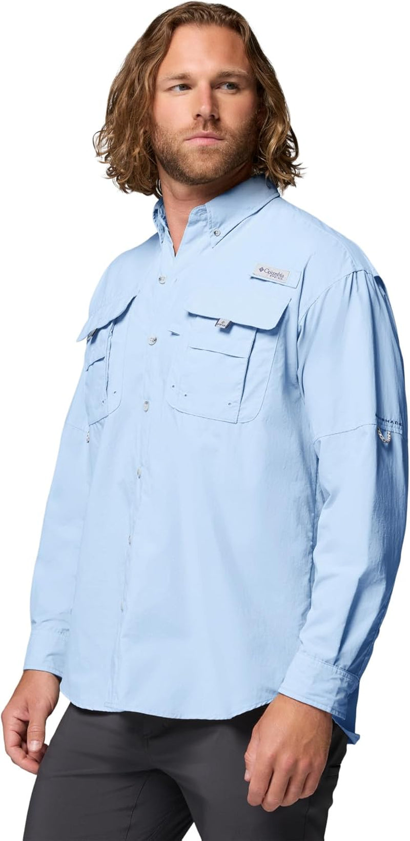 Men'S PFG Bahama II Long Sleeve Fishing Shirt